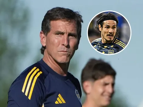 La decisión de Úbeda con Cavani que compromete al uruguayo para el Superclásico