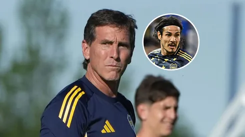 La decisión de Úbeda con Edinson Cavani.