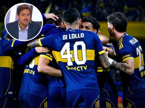 Mariano Closs defendió a un juvenil de Boca que ve como titular: "Déjenlo triunfar a él"