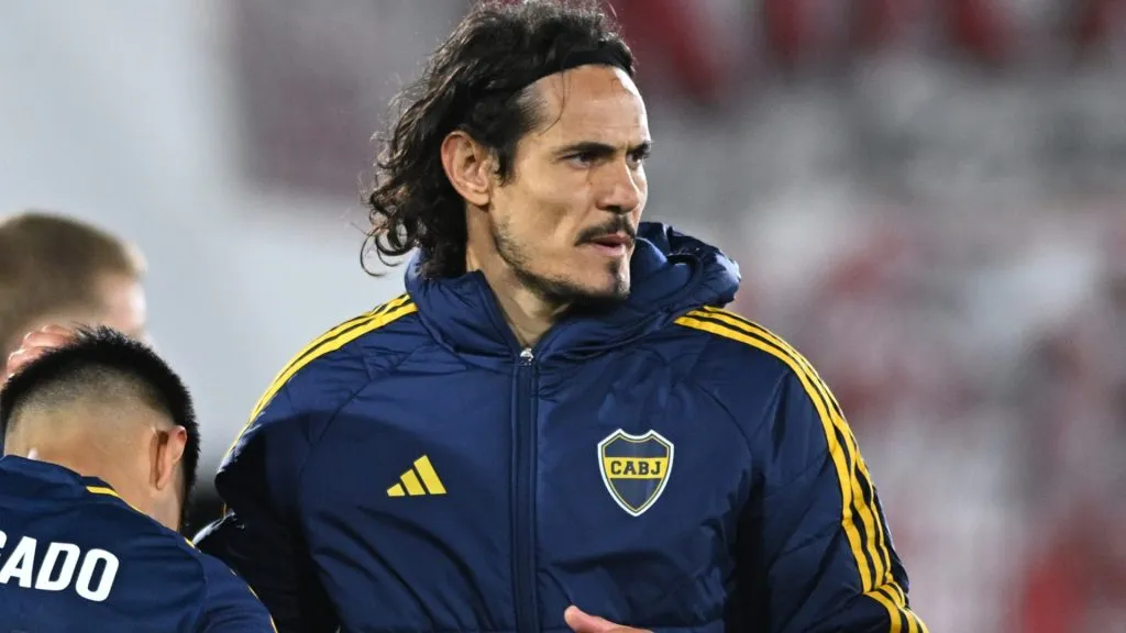 Cavani está en duda para el Superclásico.