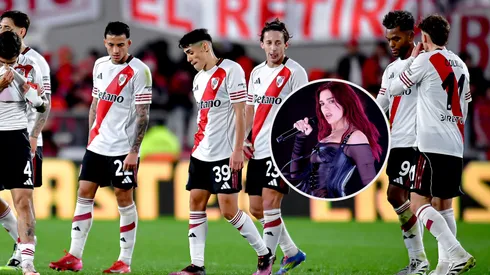 River, sin Monumental por Dua Lipa.