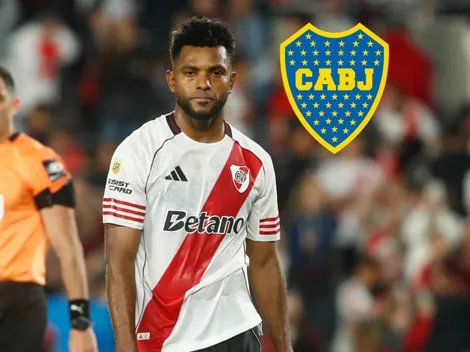 La sutil chicana de la cuenta oficial de Boca para Borja por el penal fallado en River