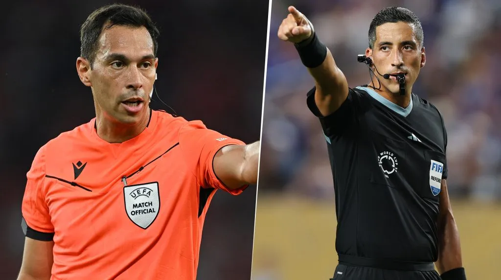 Tello y Falcón Pérez, los dos árbitros que Boca no ve con buenos ojos. (Getty)