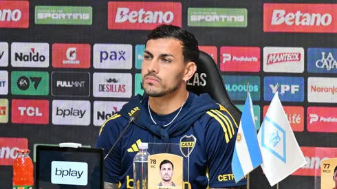 Paredes habló del Boca-River.