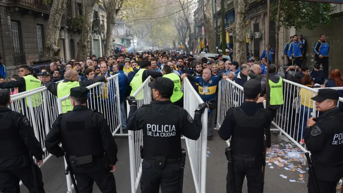 Se viene un megaoperativo para el Boca-River.