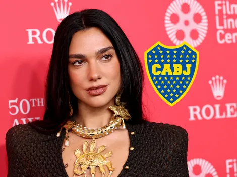 Sorpresa total: ¿Dua Lipa va a apoyar a Boca frente a River en La Bombonera?