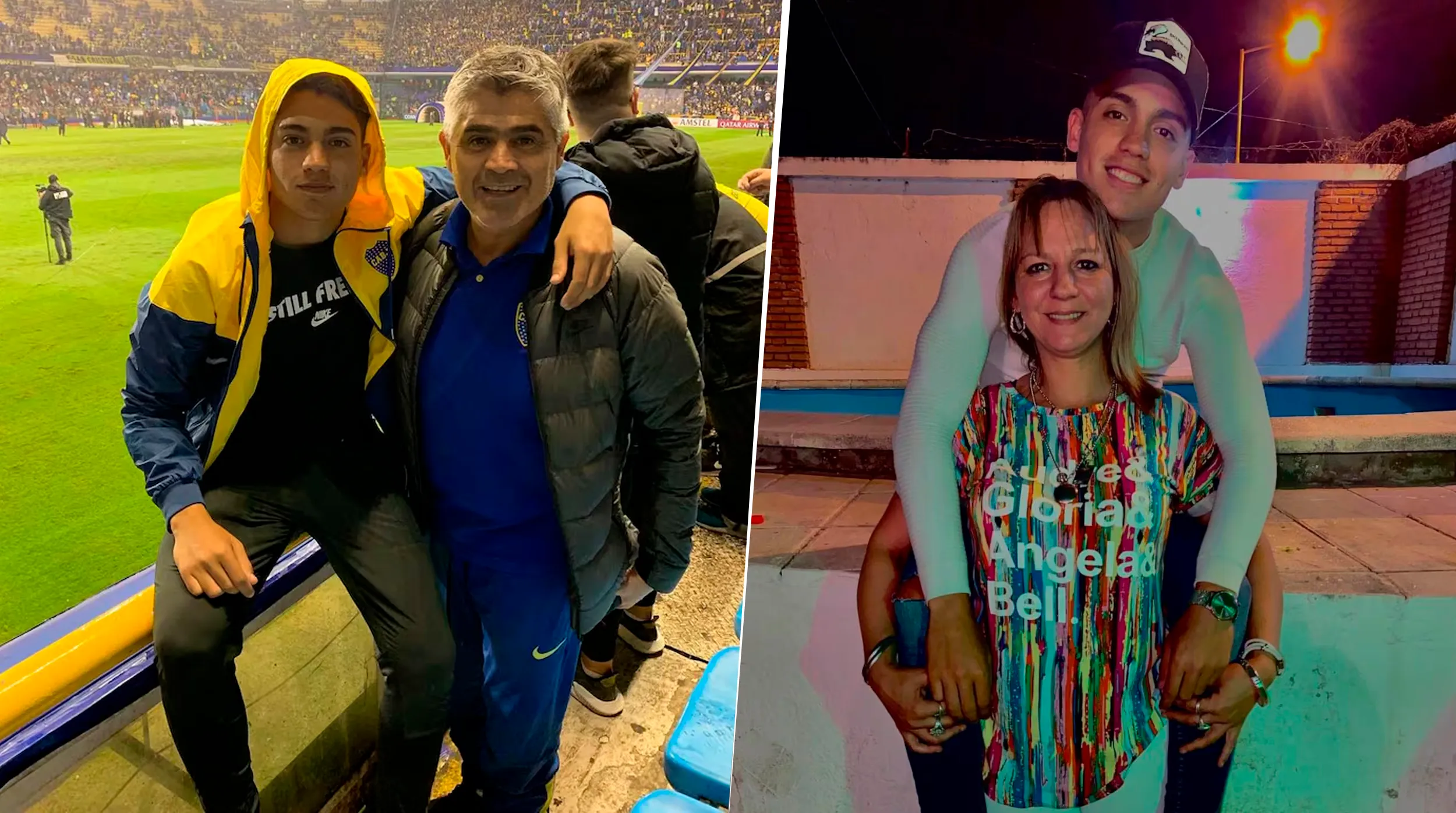 Oscar y Lissy, los padres de Zeballos.