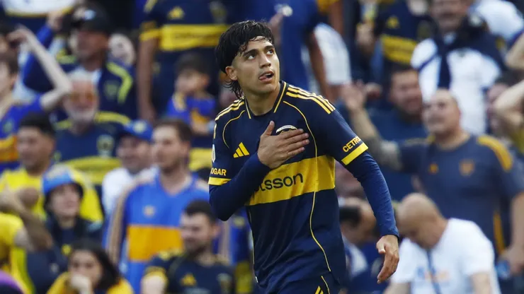 Zeballos, la gran figura de Boca ante River.
