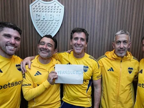 La frase de Russo que acompañó al cuerpo técnico de Úbeda en el Superclásico ante River: "Nos decía así"