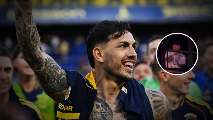 El gesto de Paredes a unos hinchas de River.