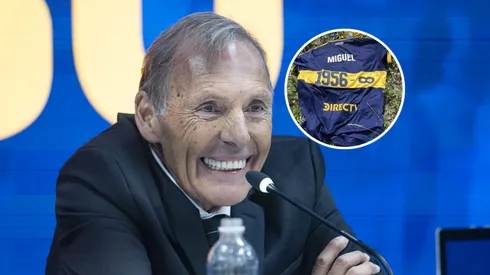 Ya se sabe dónde está la camiseta con la que homenajeó Boca a Russo.