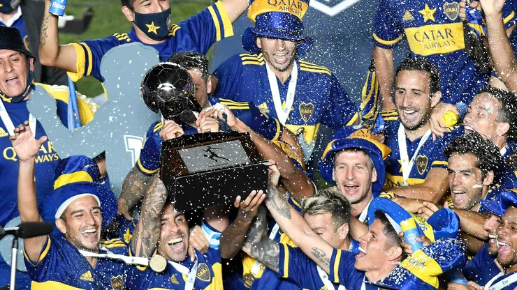 Mauro Zárate ganó la Copa Maradona 2020 en Boca.