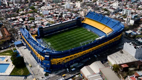 Un artista internacional visitó La Bombonera.