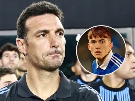 No lo puso: la respuesta de Scaloni sobre la falta de minutos de Barco en la Selección