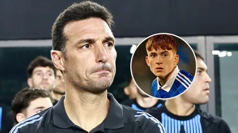 No lo puso: la respuesta de Scaloni sobre la falta de minutos de Barco en la Selección