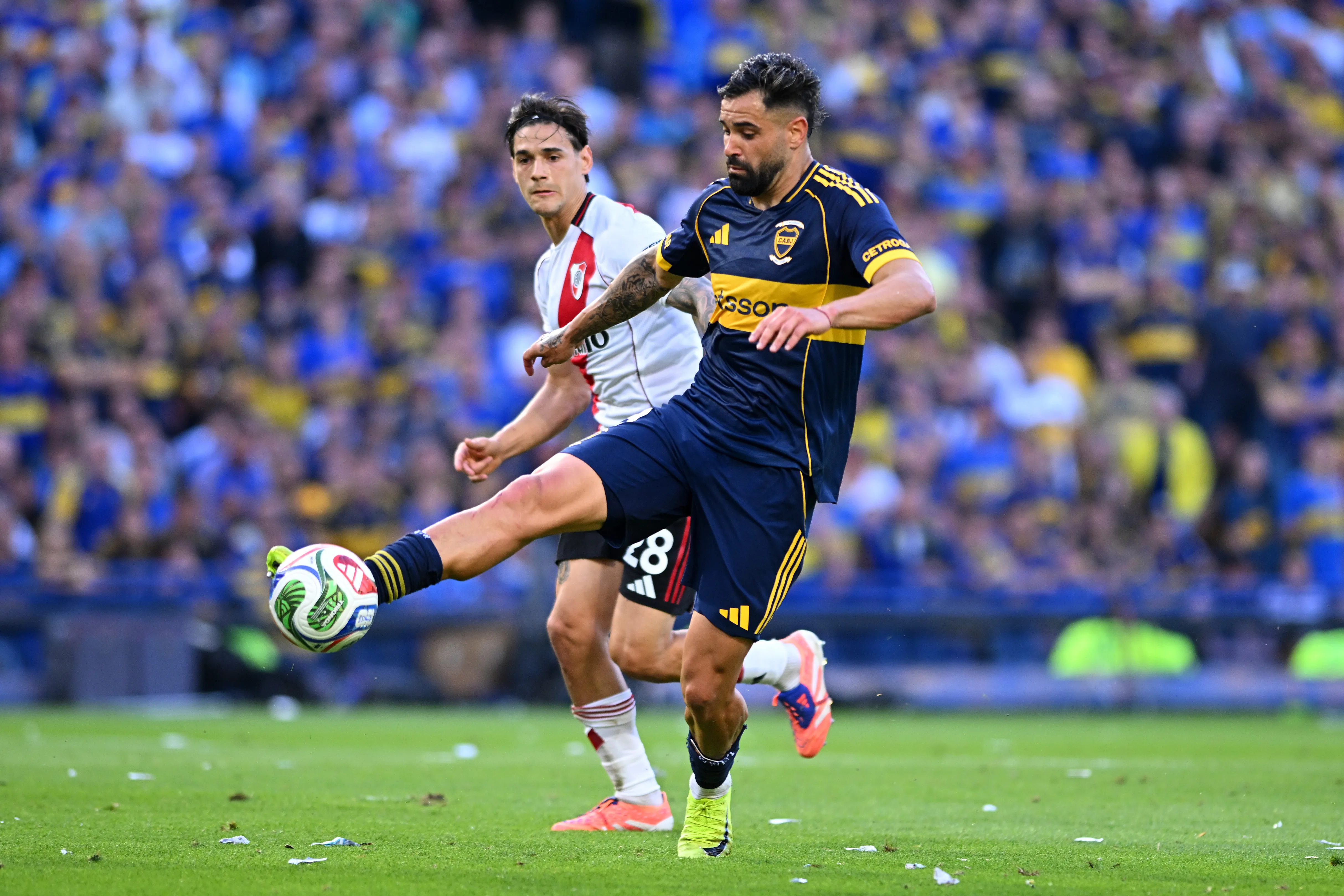 Milton Giménez no irá al banco en Boca vs. Tigre. (Getty)