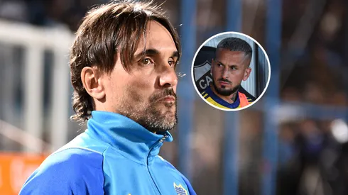 La respuesta de Diego Martínez sobre la pelea con Benedetto en Boca.