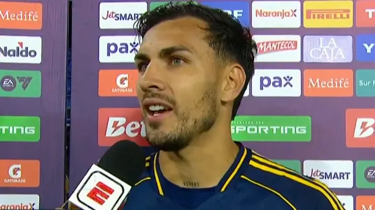 Paredes fue uno de los mejores contra Tigre.