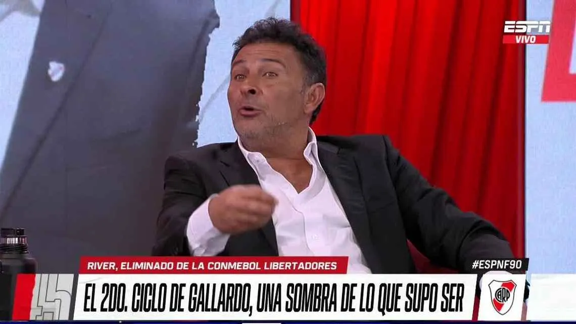 Astrada sorrpendió con su declaración sobre River y la Libertadores 2026. (Captura)