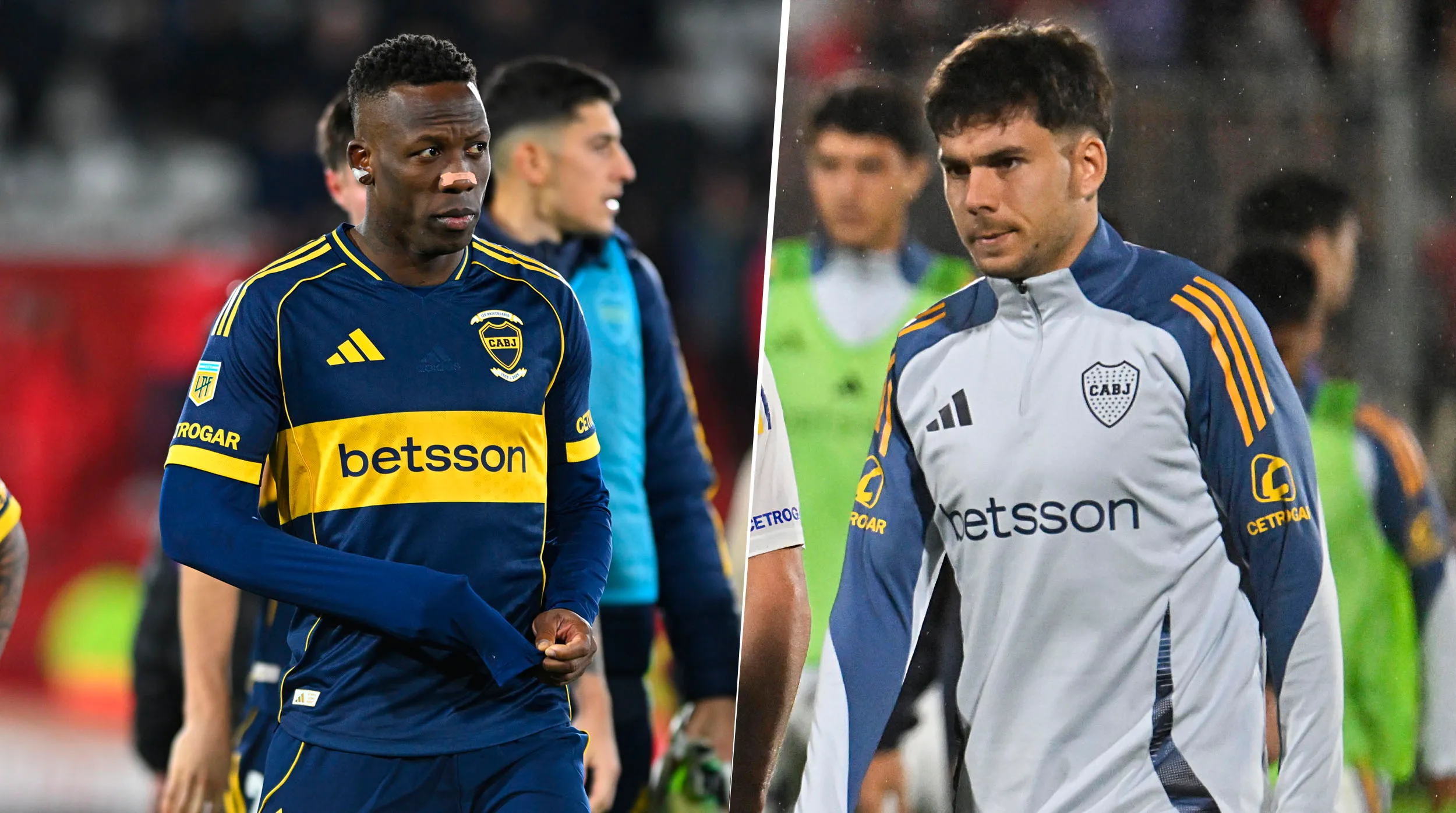 Advíncula y Blondel no tienen lugar en Boca. (Getty)