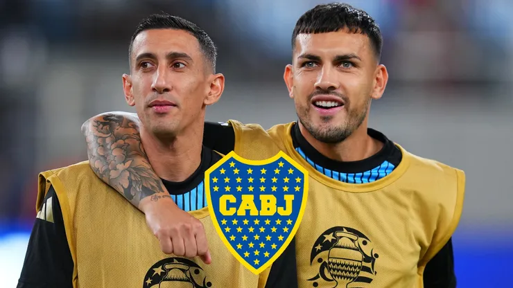 La confesión de Di María sobre dirigir a Boca con Paredes.