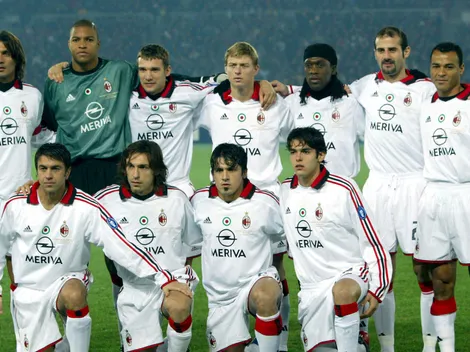 La figura del Milan 2003 que perdió contra Boca que quiere venir a ver un Superclásico: "Mi próxima meta"