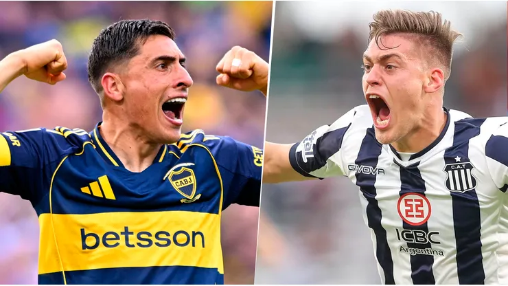 Boca vs. Talleres, por el Torneo Clausura 2025.