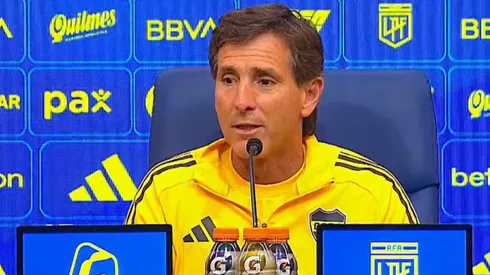 Úbeda respaldó a uno de los jugadores de Boca más criticados: "Está en crecimiento"