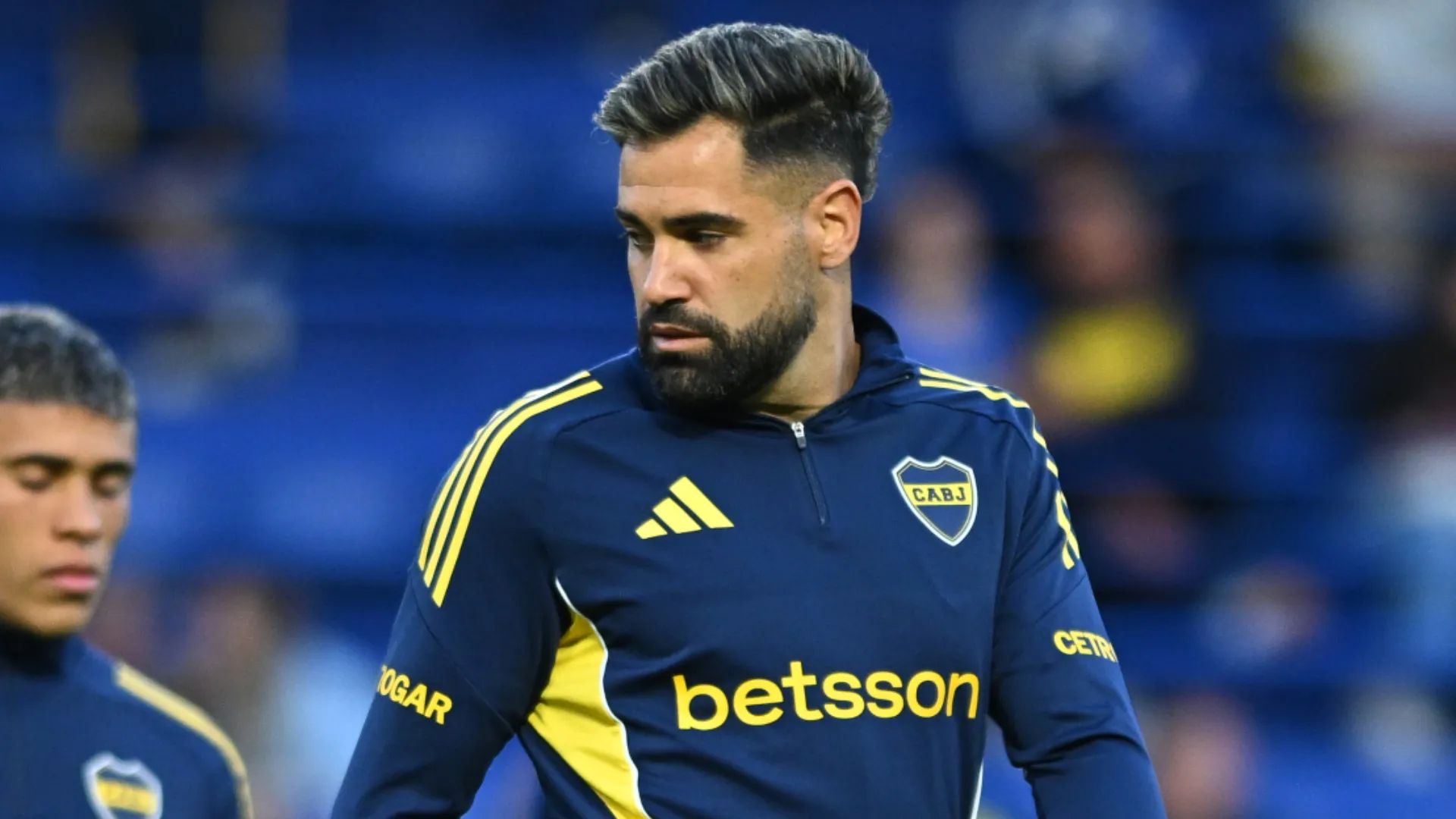 Milton Giménez, una de las bajas para Boca vs. Riestra. Foto: Getty Images