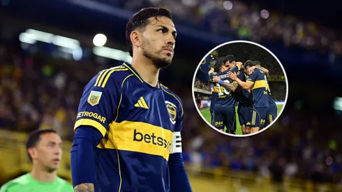 Paredes salió a bancar a uno de sus compañeros.