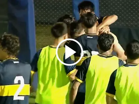 Los goles de la Reserva de Boca, que eliminó a River y es finalista