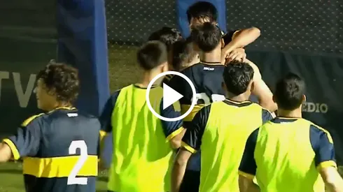 Los goles de la Reserva de Boca, que eliminó a River y es finalista