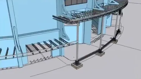 Boca instalará nuevas vigas en la puerta de La Bombonera.