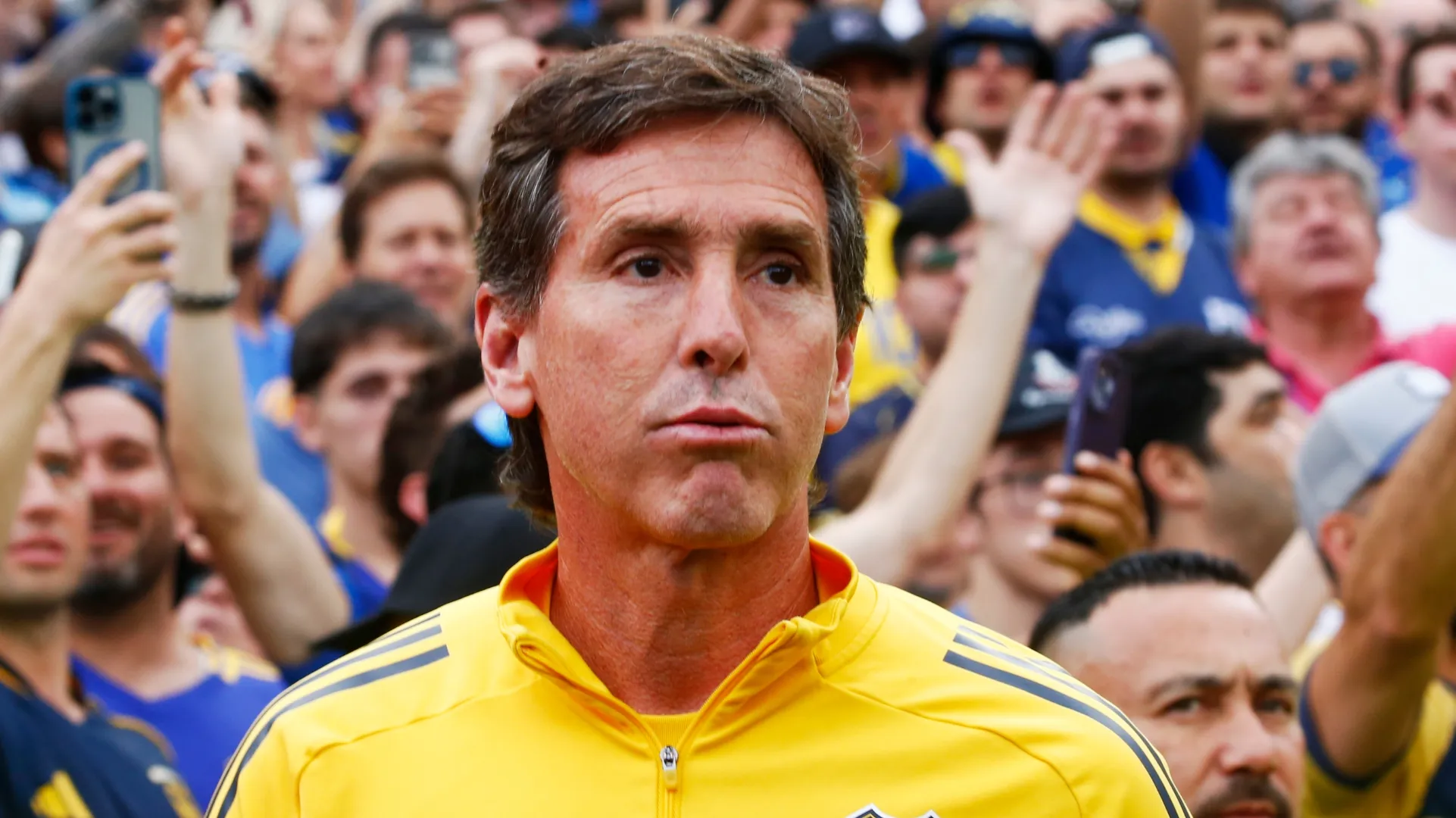 Úbeda mantiene el once para enfrentar a Argentinos. Foto: Getty Images