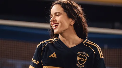 Rosalía visitó La Bombonera.