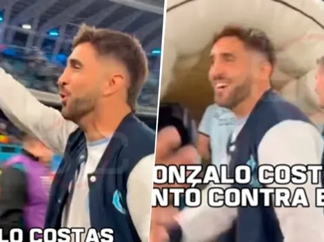 El picante cantito del hijo de Gustavo Costas en Racing antes del clásico: "Los de Boca son..."