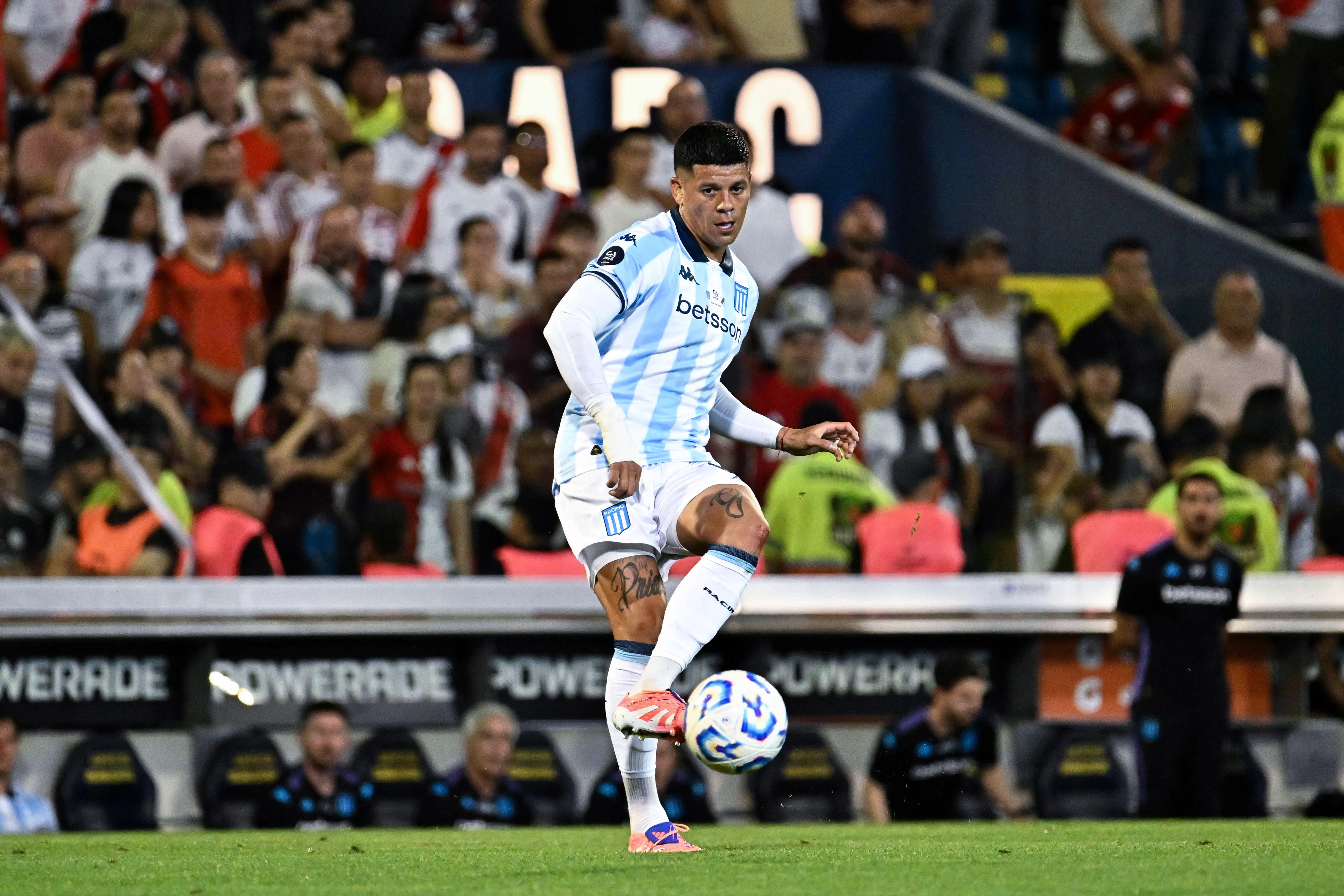 Rojo se recuperó pero está en duda para jugar vs. Boca. (Getty Images)