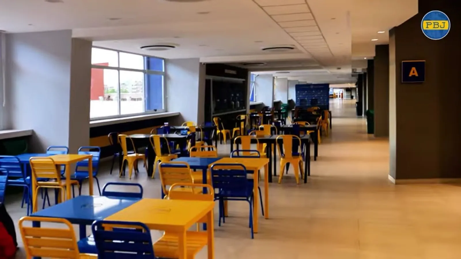 Boca hará un patio de comidas como el de la platea media, pero en la platea baja.