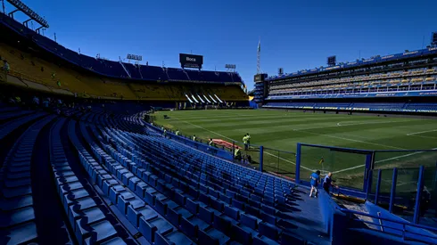 La obra que prepara Boca en la platea baja de La Bombonera.