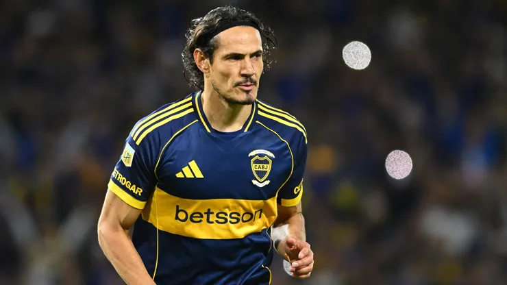 El posteo de Cavani en Boca.