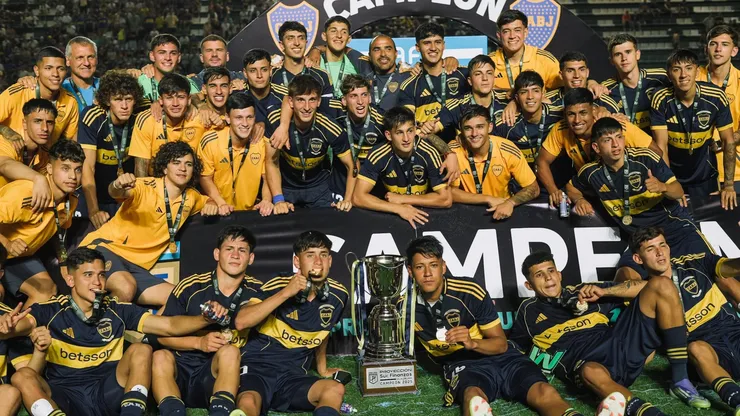Los pibes de Boca van por otro título.
