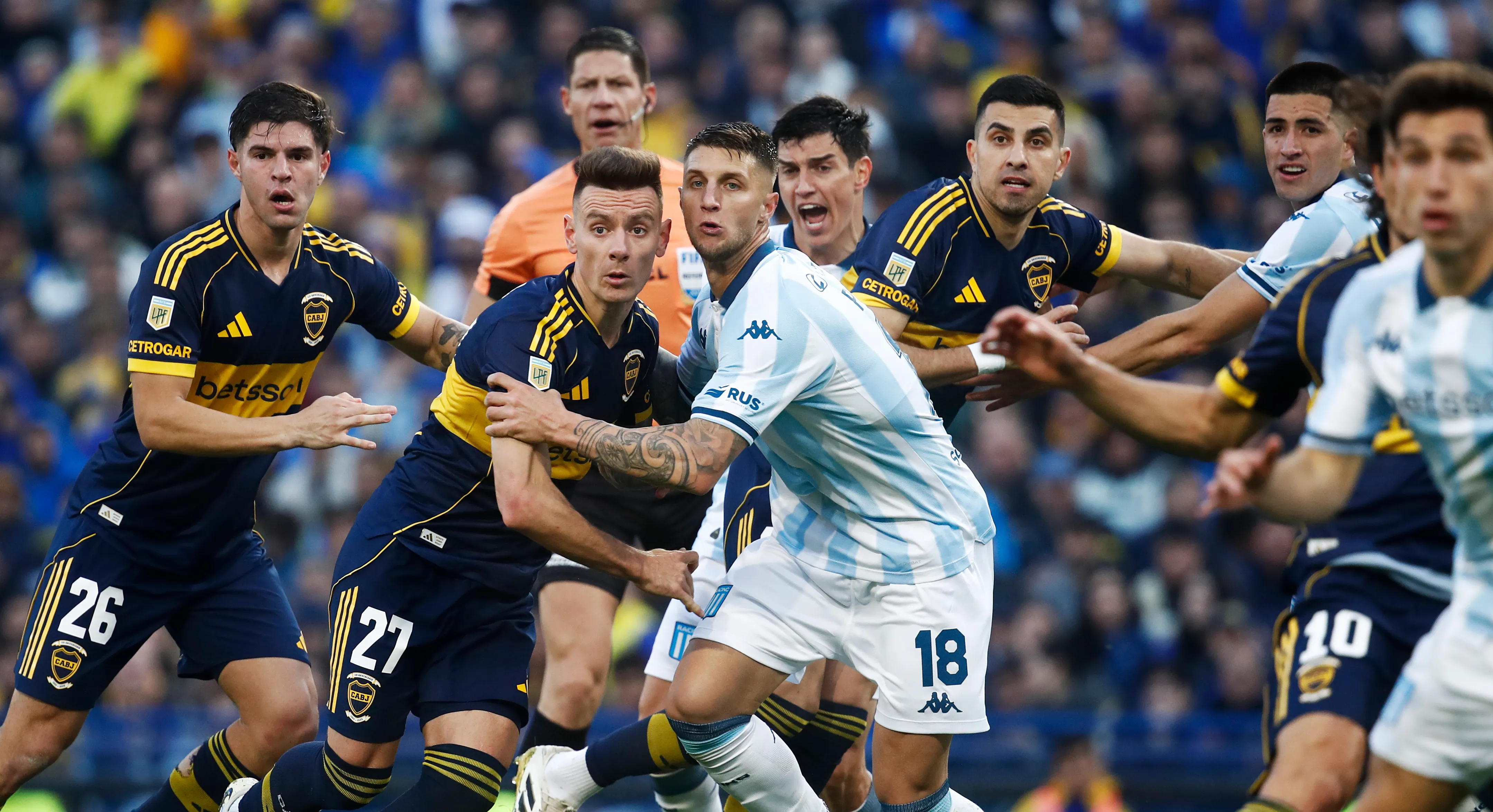 Boca vuelve a enfrentarse con Racing. (Getty)