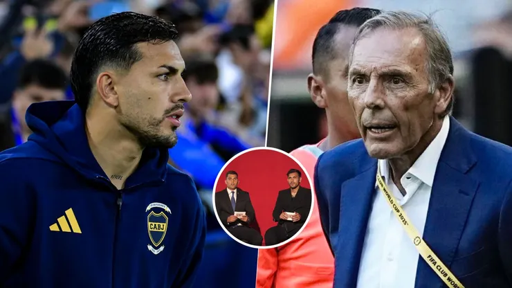Paredes reveló una charla inédita con Russo.