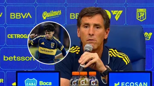 Úbeda explicó por qué salió Zeballos en Boca.