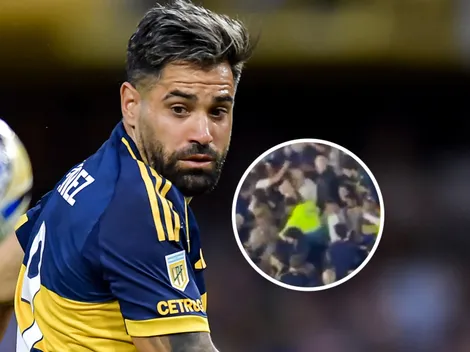 Pelea entre hinchas de Boca y la familia de Milton Giménez en La Bombonera: qué pasó