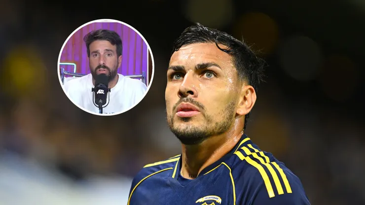 Paredes le "respondió" a Azzaro en las redes.