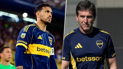 Paredes habló con Úbeda en la última práctica de Boca.