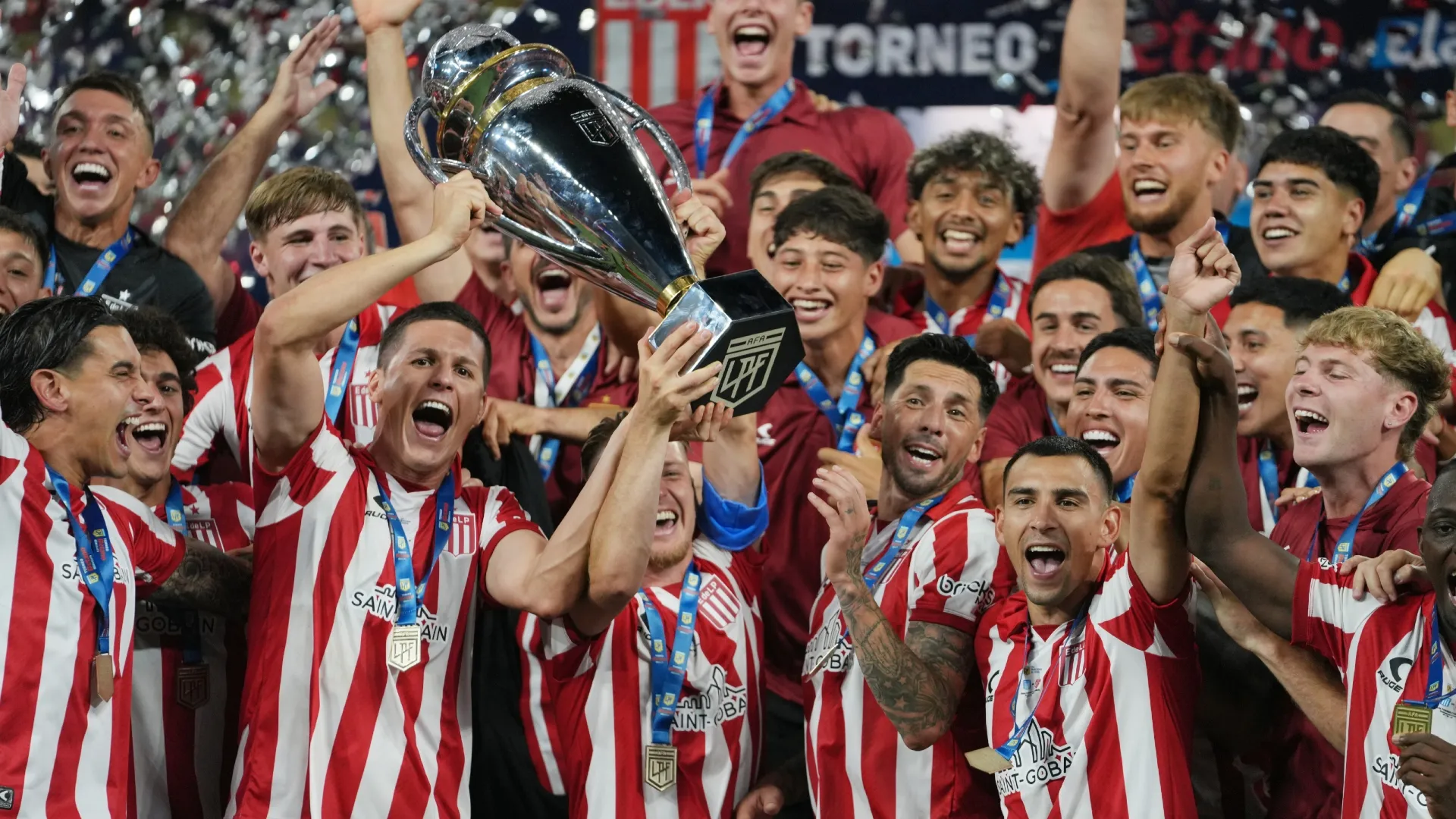 Estudiantes campeón del Torneo Clausura 2025. (Getty Images)