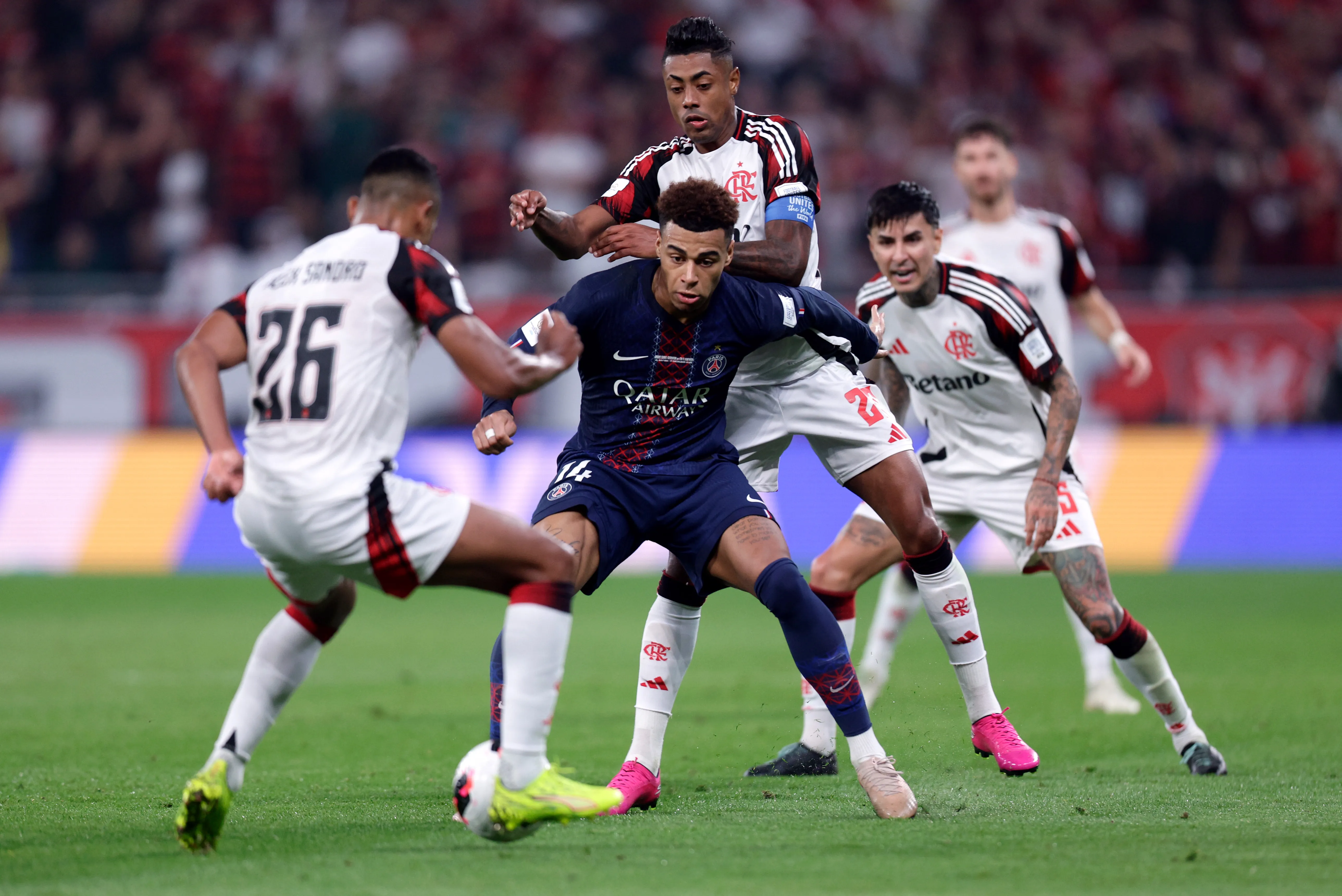 Flamengo y PSG jugaron la final de la Copa Intercontinental 2025. (Getty Images)