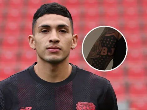 Muy hincha: el tatuaje gigante de Boca que se hizo Equi Fernández